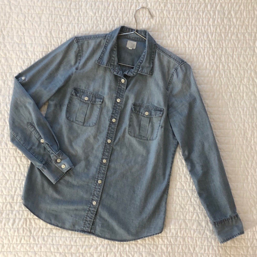 J. Crew Chambray Shirt